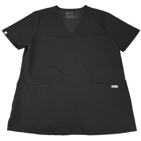 Figs Casma Three-Pocket Scrub Top for Women Size Large - Picture 4 of 7